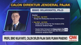 VIDEO: Profil Bimo Wijayanto, Calon Dirjen Pajak Baru Pilihan Prabowo