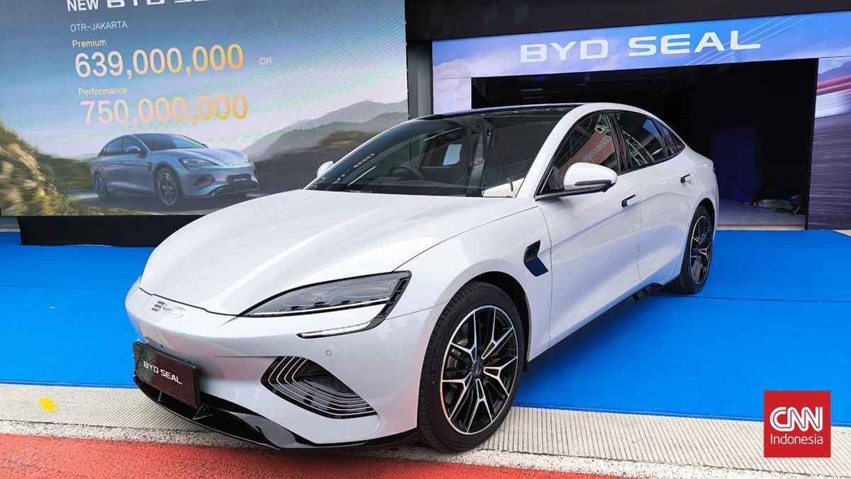 BYD Seal Terbaru Meluncur di RI, Suspensinya Bisa Naik Turun Sendiri