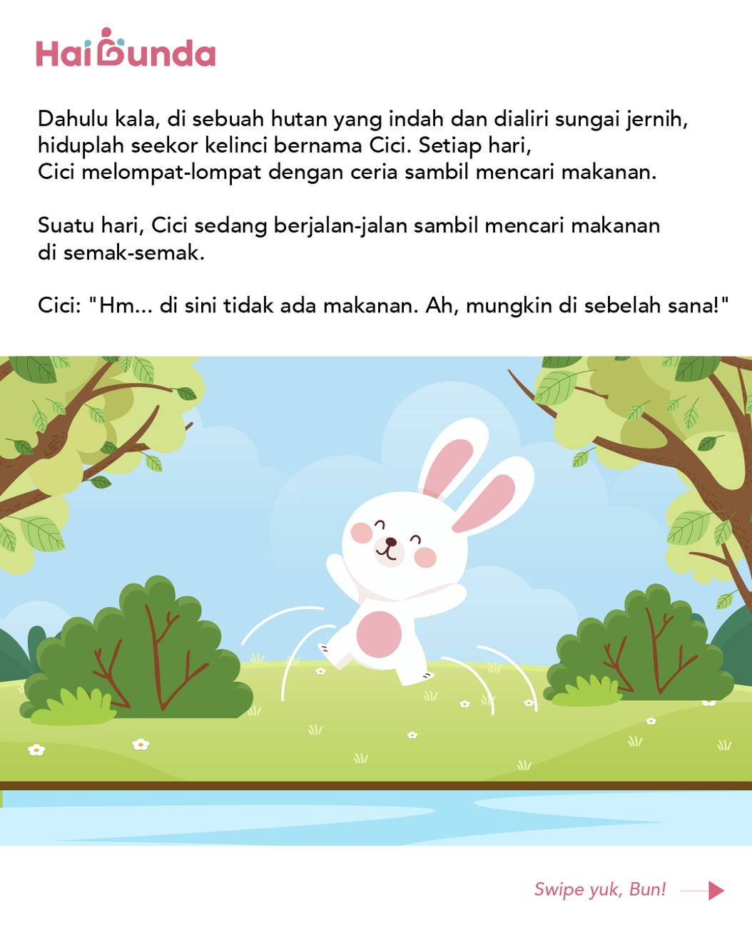 Persahabatan antara Rara&comma; kura-kura dan Cici Kelinci sangat bagus diceritakan pada anak&period; Banyak pesan moral yang menyertai dongeng fabel keduanya binatang ini&period;