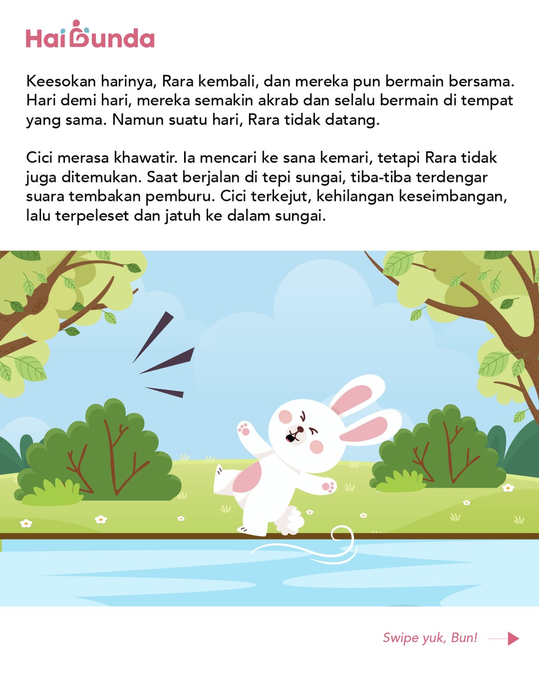 Persahabatan antara Rara&comma; kura-kura dan Cici Kelinci sangat bagus diceritakan pada anak&period; Banyak pesan moral yang menyertai dongeng fabel keduanya binatang ini&period;