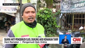 VIDEO: Suara Hati Pengemudi Ojek Online Dukung Aksi Kenaikan Tarif