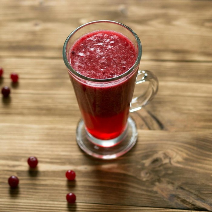Ilustrasi jus cranberry