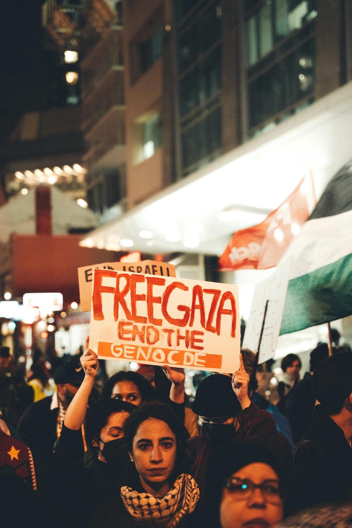 Ilustrasi pro-Palestina