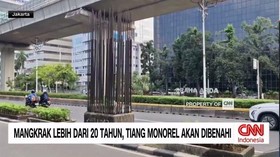 VIDEO: Mangkrak Lebih dari 20 Tahun, Tiang Monorel akan Dibenahi