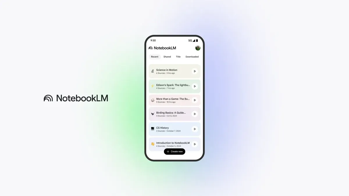 Google Luncurkan Aplikasi NotebookLM di Hp, Apa Itu?