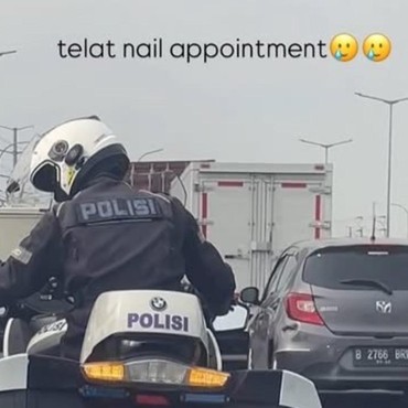 Ini Sosok Celeste Anastasia Diduga Aspri Hotman Paris yang Viral Dikawal Patwal