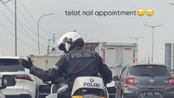 Ini Sosok Celeste Anastasia Diduga Aspri Hotman Paris yang Viral Dikawal Patwal