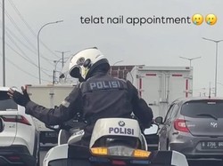 Ini Sosok Celeste Anastasia Diduga Aspri Hotman Paris yang Viral Dikawal Patwal