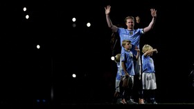 FOTO: Perpisahan Manis Kevin De Bruyne di Stadion Etihad