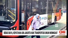 VIDEO: Kepatuhan ASN Jakarta Naik Transportasi Umum Meningkat
