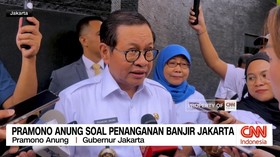 VIDEO: Pramono Anung Soal Penanganan Banjir Jakarta