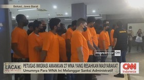 VIDEO: Petugas Imigrasi Amankan 27 WNA yang Resahkan Masyarakat