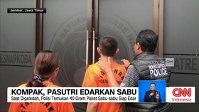 VIDEO: Kompak, Pasutri Edarkan Sabu