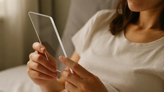 Sebuah Hp 'transparan' meriuhkan media sosial usai muncul dalam unggahan di TikTok. Lantas seperti apa bentuk Hp 'transparan' ini?