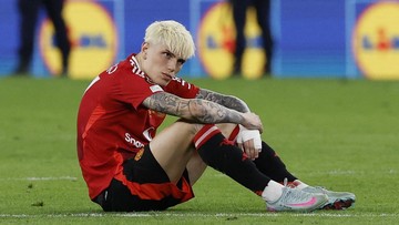 Berita Olahraga Terkini CNN Sport : Garnacho Usai MU Gagal Juara: Sindir Amorim, Singgung Masa Depan