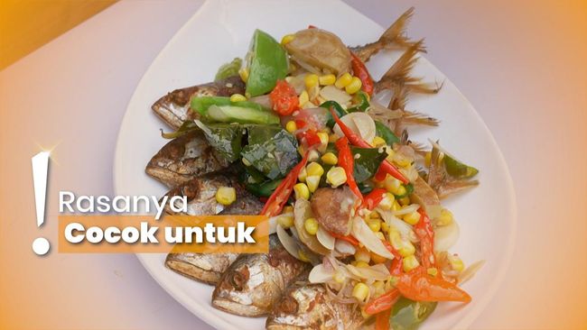 Resep Ikan Peda Pelangi ala Chef Steby, Bahannya Murah