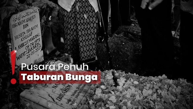 Suami Najwa Shihab Ternyata Dimakamkan Satu Liang Lahad dengan Putri