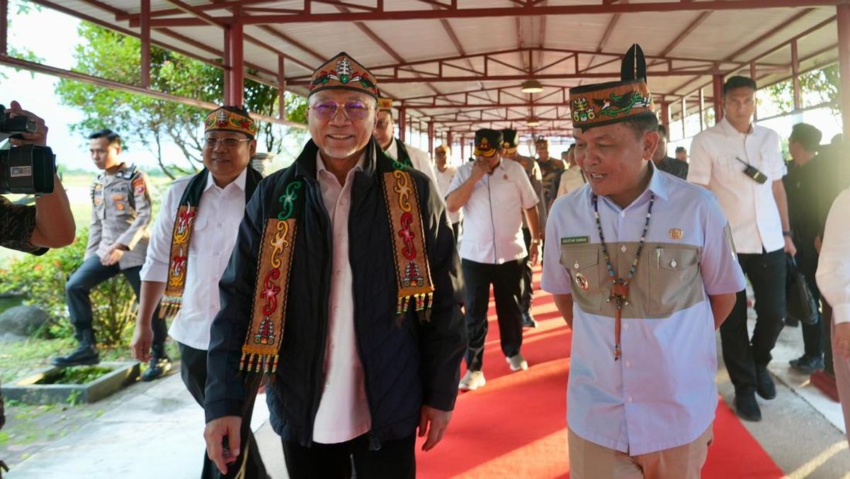 Kunjungi Palangkaraya, Zulhas Percepat Pembentukan Kopdes Merah Putih