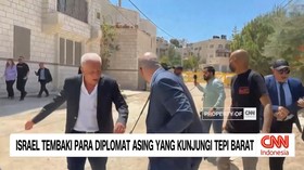 VIDEO: Israel Tembaki Para Diplomat Asing Yang Kunjungi Tepi Barat