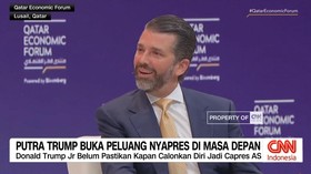VIDEO: Putra Trump Buka Peluang Nyapres di Masa Depan
