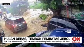 VIDEO: Hujan Deras, Sebagian Wilayah Jakarta Terendam Banjir