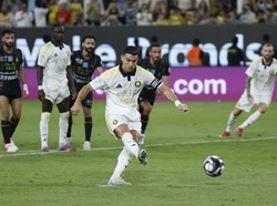 Reaksi Ronaldo Usai Cetak Gol Terakhirnya di Kandang Al Nassr