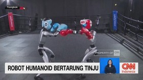 VIDEO: Robot Humanoid Naik Ring, Tiongkok Gelar Kompetisi Tinju AI