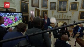 VIDEO: Trump Putar Video Genosida Kulit Putih, Presiden Afsel Kaget