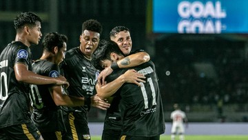 Sorotan Dunia Olahraga CNN Sport : Kalahkan PSBS 4-0, Dewa United Kunci Posisi Runner Up Liga 1
