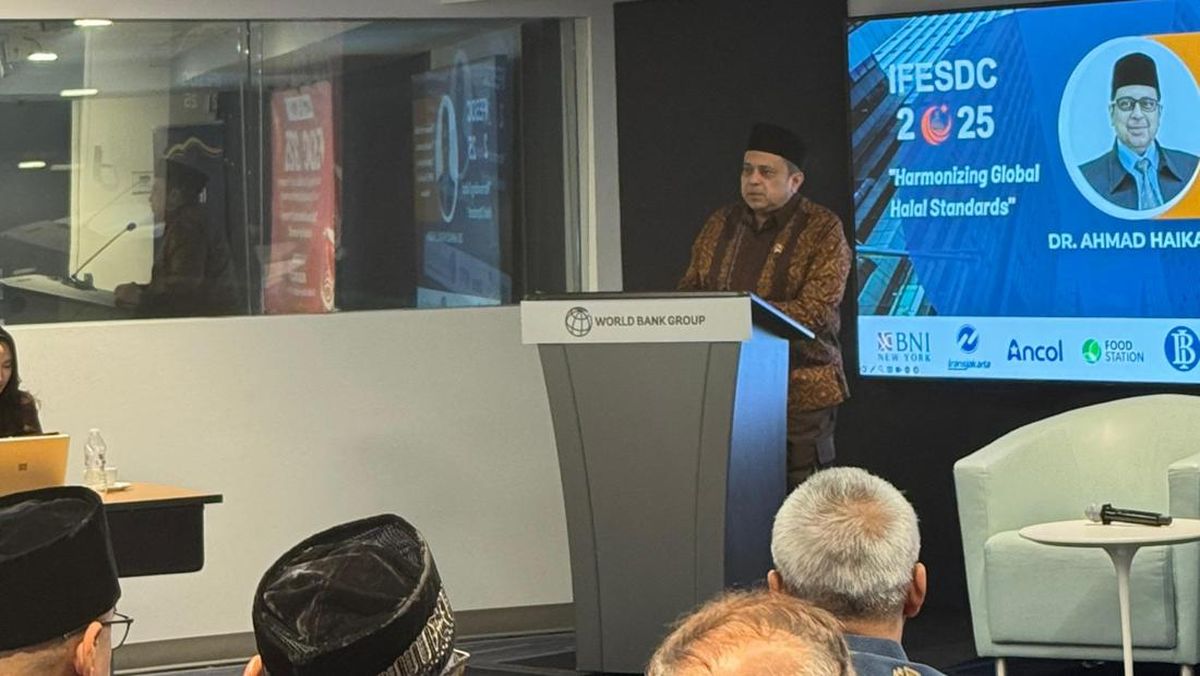 Bos BPJPH Dorong Harmonisasi Standar Halal Global di Forum Bank Dunia