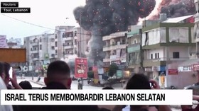 VIDEO: Israel Terus Membombardir Lebanon Selatan