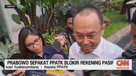 VIDEO: Prabowo Sepakat PPATK Blokir Rekening Pasif