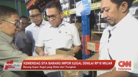VIDEO: Kemendag Sita Barang Impor Ilegal Senilai Rp18 Miliar