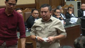 VIDEO: Saiful Bahri Sebut Hasto Kasih 400 Juta Loloskan Harun Masiku