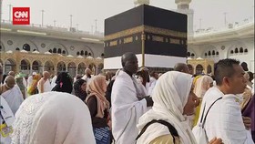 VIDEO: Masjidil Haram Dipadati Jamaah Jelang Puncak Haji