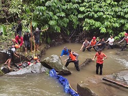 Staf Vendor Diskominfo Badung yang Hilang di Air Terjun Nungnung Ditemukan