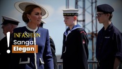 img-title Gaya Kate Middleton Berbusana Nuansa Laut, Mirip Putri Diana!