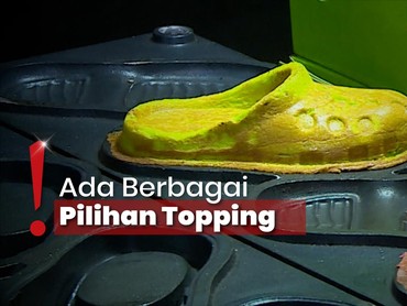 img-title Jajanan Viral Crocakes Bentuk Sandal, Bahannya Dikirim dari China