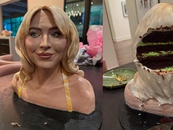 Keren! Kreasi Kue Realistis Mirip Sabrina Carpenter