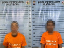 Dua Warga Banjarmasin Edarkan Narkoba di Batola, 5 Gram Sabu Disita