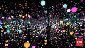 FOTO: Imajinasi Tak Berbatas Yayoi Kusama dan Kei Imazu di Musem Macan