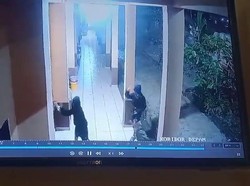 Video Aksi Teror Pecah Kaca di SMPN Palembang Terekam CCTV