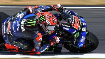 Update Eksklusif Olahraga CNN : Quartararo Usai Gagal Finis di MotoGP Inggris: Menyedihkan