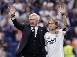 Perpisahan Penuh Haru Ancelotti dan Modric dengan Real Madrid