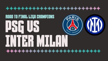 Liputan Olahraga CNN Sport : INFOGRAFIS: Road to Final Liga Champions PSG vs Inter Milan