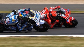 Liputan Olahraga CNN Sport : Marquez Bersaudara Untung Besar Berkat 'Nyawa Kedua' di MotoGP Inggris