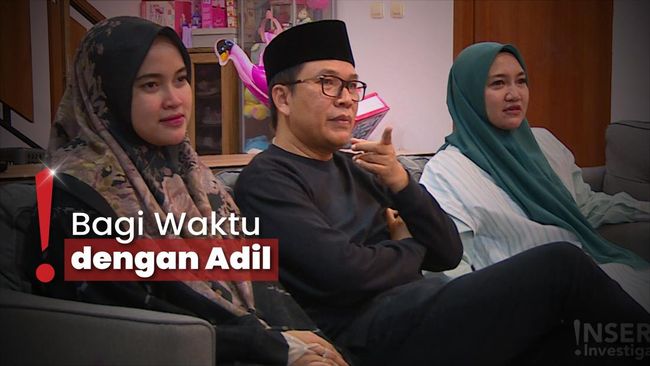 Akurnya Istri Pertama-Kedua, Mat Peci Bagi Jadwal Kunjungan ke Rumah
