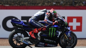 Berita Panas dari Dunia Sport CNN : Quartararo Nangis dan Terpukul Usai Kehilangan Posisi 1 MotoGP Inggris