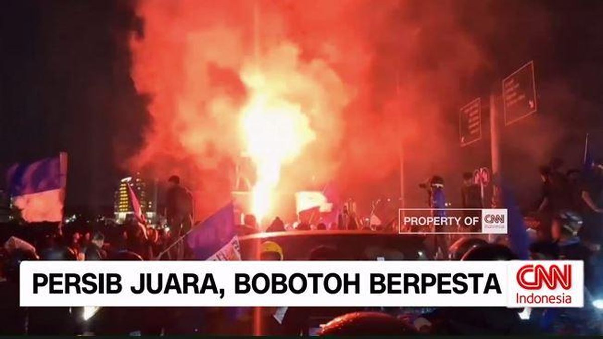 Persib Juara Bobotoh Berpesta