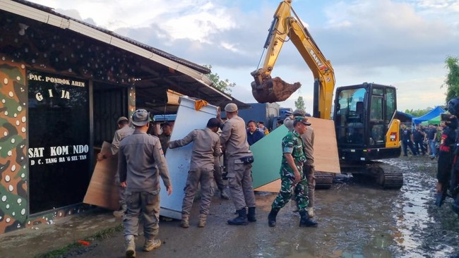 Lahan di Pondok Aren, Tangerang Selatan yang diakui Ormas GRIB Jaya, berstatus sertifikat hak pakai atas nama BMKG.